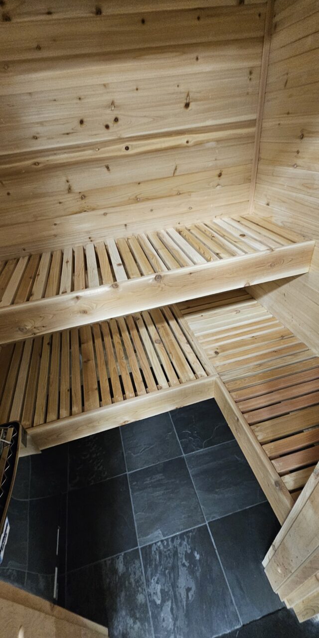 Custom Sauna Benches