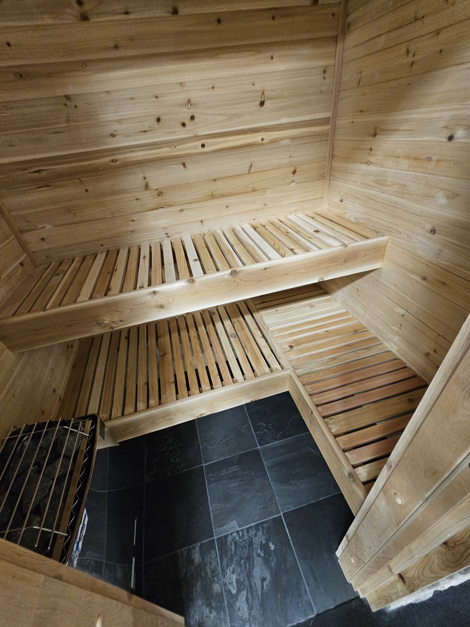 Custom Sauna Benches