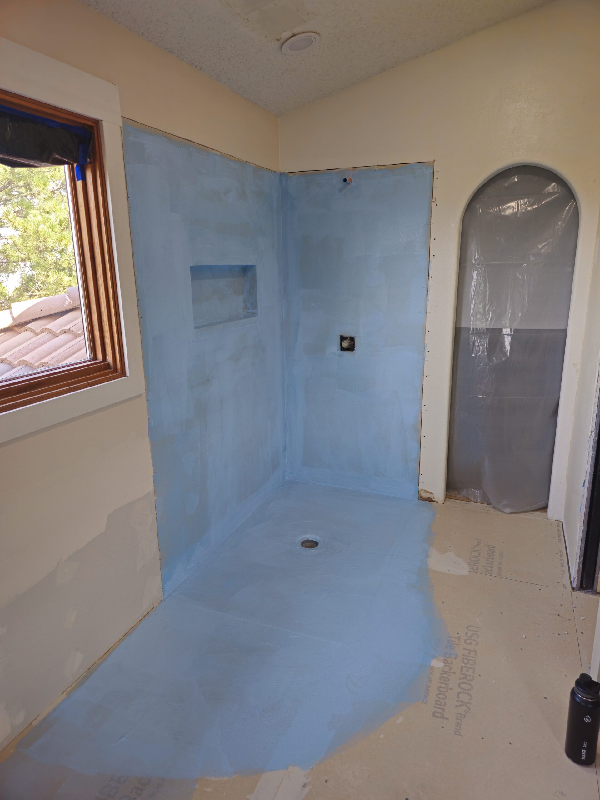 Waterproofing-curbless-shower