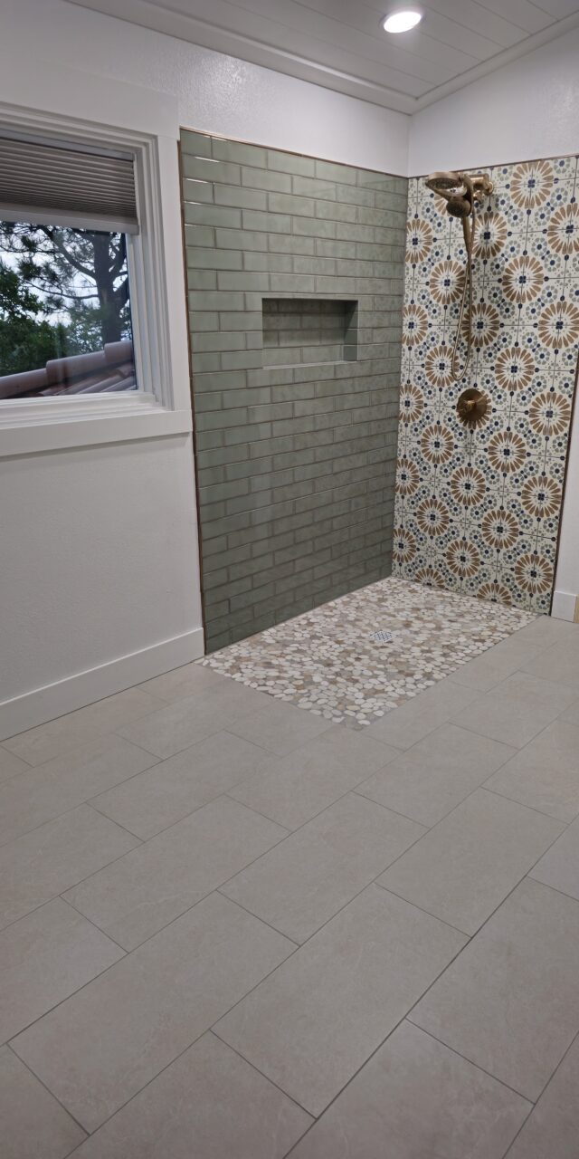 Curbless Shower Broadmoor Colorado